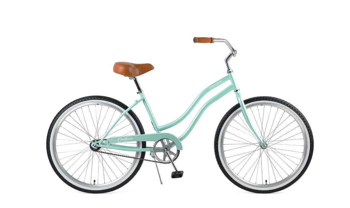 Retrospec Chatham Beach Cruiser Step-Thru 1-Speed 26" - Seafoam 2022 3 Retrospec Chatham Beach Cruiser Step-Thru 1-Speed 26" - Seafoam 2022
