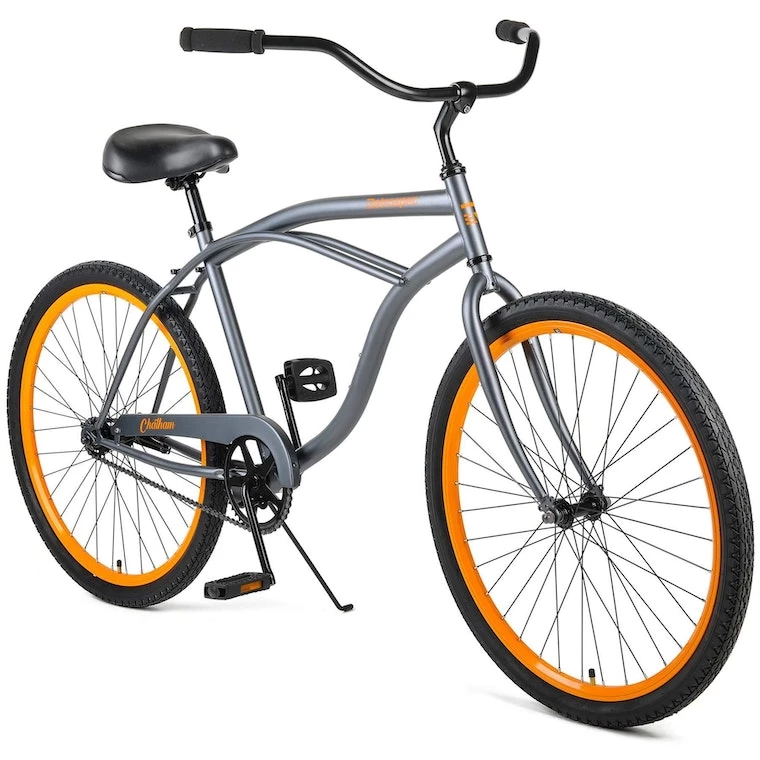 Retrospec Chatham Beach Cruiser 1-Speed 29" - Matte Graphite/Orange 2022 4 Retrospec Chatham Beach Cruiser 1-Speed 29" - Matte Graphite/Orange 2022 - Image 2