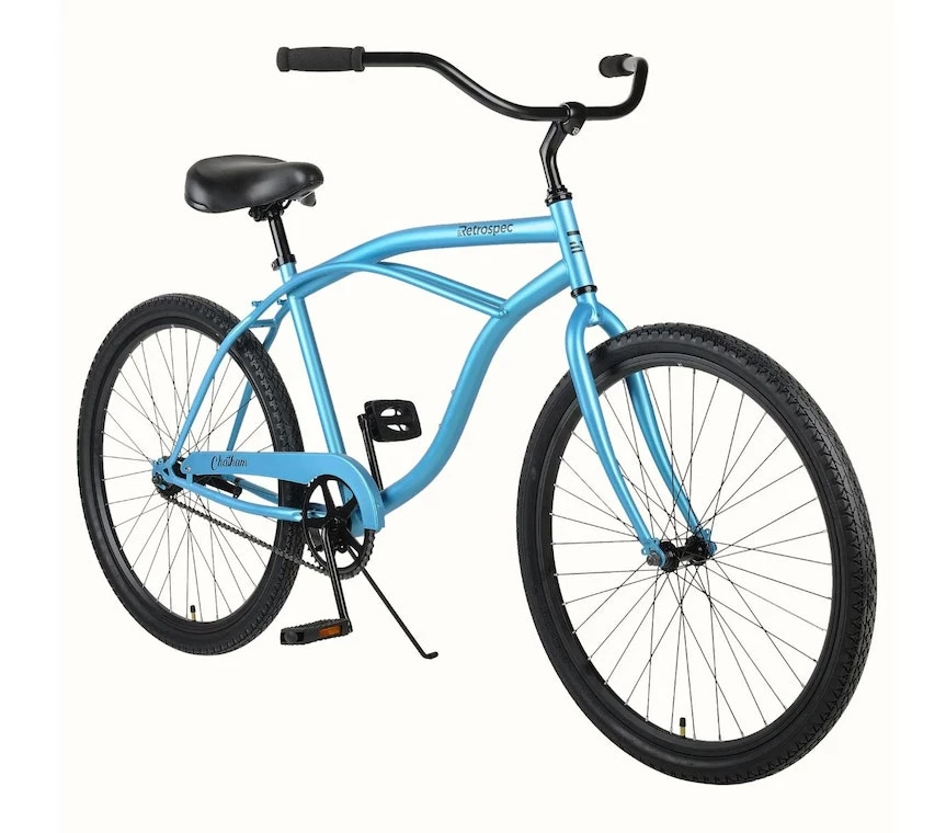Retrospec Chatham Beach Cruiser 1-Speed 26" - Matte Pacific Blue 2022 4 Retrospec Chatham Beach Cruiser 1-Speed 26" - Matte Pacific Blue 2022 - Image 2