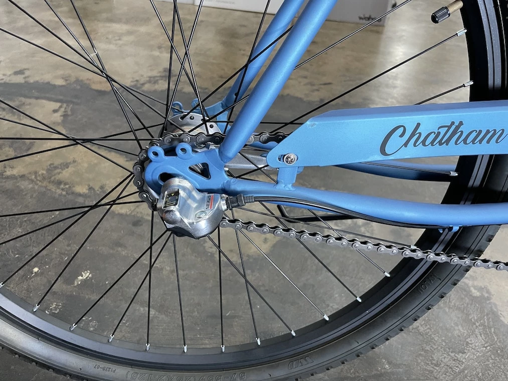 Retrospec Chatham Beach Cruiser 3-Speed 26" - Matte Pacific Blue 2022 5 Retrospec Chatham Beach Cruiser 3-Speed 26" - Matte Pacific Blue 2022 - Image 3