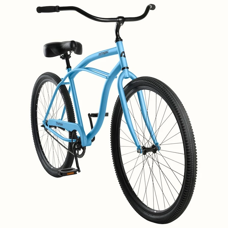 Retrospec Chatham Beach Cruiser 1-Speed 29" - Matte Pacific Blue 2022 4 Retrospec Chatham Beach Cruiser 1-Speed 29" - Matte Pacific Blue 2022 - Image 2