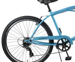 Retrospec Chatham Beach Cruiser 7-Speed 26" - Matte Pacific Blue 2021 9 Retrospec Chatham Beach Cruiser 7-Speed 26" - Matte Pacific Blue 2021 -Retrospec Sales Store AzwyezfRXFaUX5PqcT Up5j7g