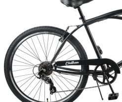 Retrospec Chatham Beach Cruiser 7-Speed 26" - Matte Black 2021 -Retrospec Sales Store BC5ANCzqzzJzjbkKc3RwOikZU