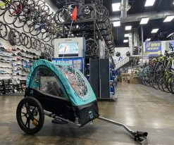 Retrospec Sales Store 51 Retrospec Rover Single Passenger Children's Foldable Bike Trailer