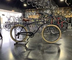 Retrospec Chatham Beach Cruiser 7-Speed 26" - Matte Graphite/Beige 2021