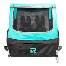 Retrospec Rover Two Passenger Children's Foldable Bike Trailer 2020 4 Retrospec Rover Two Passenger Children's Foldable Bike Trailer 2020 - Image 2