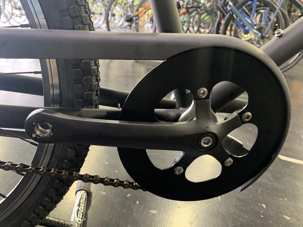 Retrospec Sully Klunker-Style Single-Speed Bike - Matte Black 2022 15 Retrospec Sully Klunker-Style Single-Speed Bike - Matte Black 2022 - Image 13