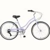 Retrospec Chatham Beach Cruiser Step-Thru 7-Speed 26" - Light Orchid 2022
