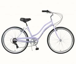 Retrospec Chatham Beach Cruiser Step-Thru 7-Speed 26" - Light Orchid 2022