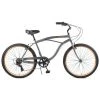 Retrospec Chatham Beach Cruiser 7-Speed 26" - Matte Graphite/Orange 2021