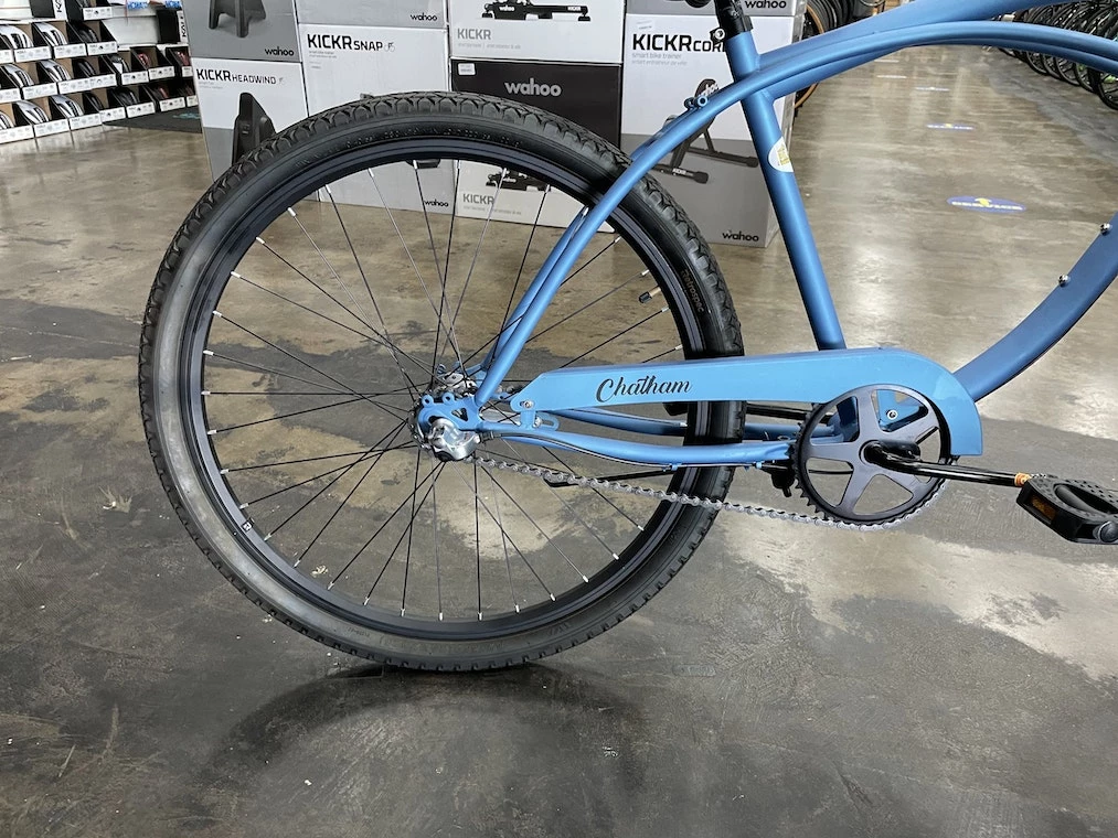 Retrospec Chatham Beach Cruiser 3-Speed 26" - Matte Pacific Blue 2022 7 Retrospec Chatham Beach Cruiser 3-Speed 26" - Matte Pacific Blue 2022 - Image 5