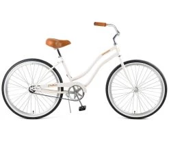 Retrospec Chatham Beach Cruiser Step-Thru 1-Speed 26" - Eggshell 2021