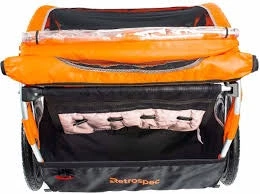 Retrospec Rover Two Passenger Children's Foldable Bike Trailer 2020 5 Retrospec Rover Two Passenger Children's Foldable Bike Trailer 2020 - Image 3