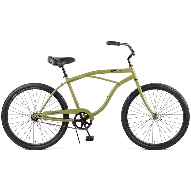 Retrospec Chatham Beach Cruiser 1-Speed 29" - Matte Military Green 2021 3 Retrospec Chatham Beach Cruiser 1-Speed 29" - Matte Military Green 2021