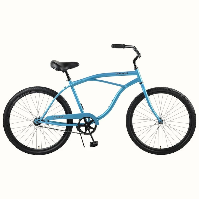 Retrospec Chatham Beach Cruiser 1-Speed 26" - Matte Pacific Blue 2022 4 Retrospec Chatham Beach Cruiser 1-Speed 26" - Matte Pacific Blue 2022 - Image 2