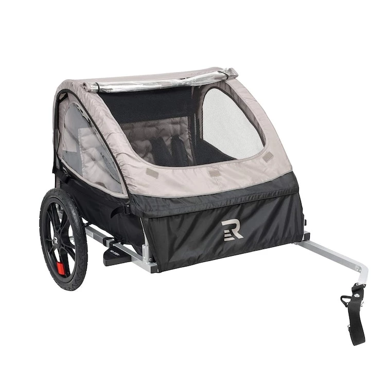 Retrospec Rover Two Passenger Children's Foldable Bike Trailer 2020 4 Retrospec Rover Two Passenger Children's Foldable Bike Trailer 2020 - Image 3