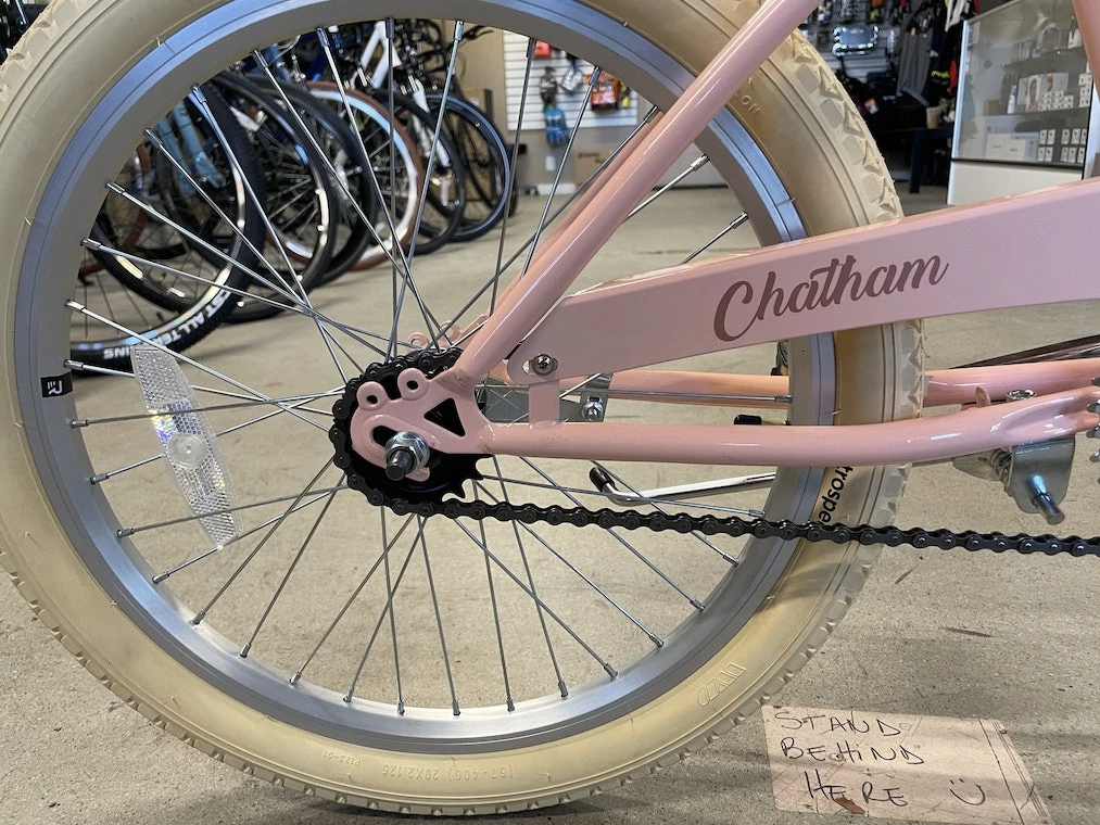 Retrospec Chatham Beach Cruiser 1-Speed 20" - Blush Pink 2021 6 Retrospec Chatham Beach Cruiser 1-Speed 20" - Blush Pink 2021 - Image 4