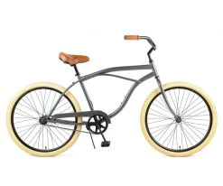 Retrospec Chatham Beach Cruiser 1-Speed 26" - Matte Graphite/Beige 2021
