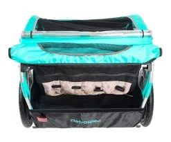 Retrospec Rover Double Passenger Children's Bike Trailer - Teal -Retrospec Sales Store Yz9Y 0ToQQ d5C XY1Yldw2ws 1