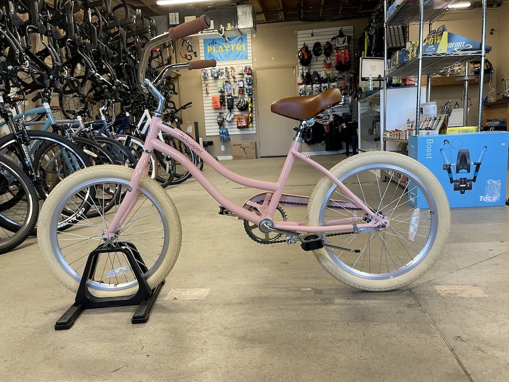 Retrospec Chatham Beach Cruiser 1-Speed 20" - Blush Pink 2021 11 Retrospec Chatham Beach Cruiser 1-Speed 20" - Blush Pink 2021 - Image 9