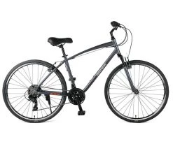 Retrospec Barron Comfort Hybrid Bike 21-Speed - Graphite 2021