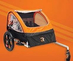 Retrospec Rover Two Passenger Children's Foldable Bike Trailer 2020