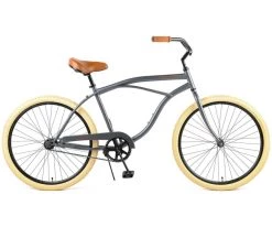 Retrospec Chatham Beach Cruiser 1-Speed 29" - Matte Graphite/Beige 2022