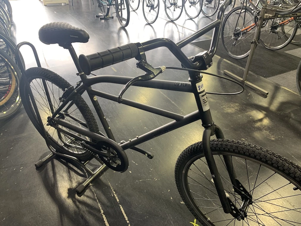 Retrospec Sully Klunker-Style Single-Speed Bike - Matte Black 2022 13 Retrospec Sully Klunker-Style Single-Speed Bike - Matte Black 2022 - Image 11