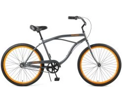 Retrospec Sales Store 13 Retrospec Chatham Beach Cruiser 3-Speed 26" - Matte Graphite/Orange 2021
