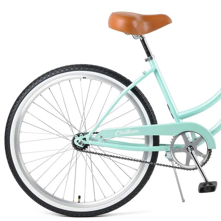 Retrospec Chatham Beach Cruiser Step-Thru 1-Speed 26" - Seafoam 2022 6 Retrospec Chatham Beach Cruiser Step-Thru 1-Speed 26" - Seafoam 2022 - Image 4