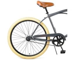 Retrospec Chatham Beach Cruiser 1-Speed 26" - Matte Graphite/Beige 2021 -Retrospec Sales Store hfNUd2W8FCDFqDdiwyas8EOQg