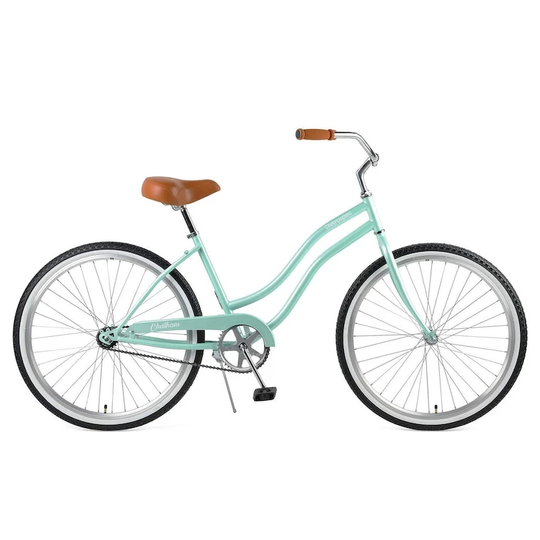 Retrospec Chatham Beach Cruiser Step-Thru 1-Speed 26" - Seafoam 2022 4 Retrospec Chatham Beach Cruiser Step-Thru 1-Speed 26" - Seafoam 2022 - Image 2