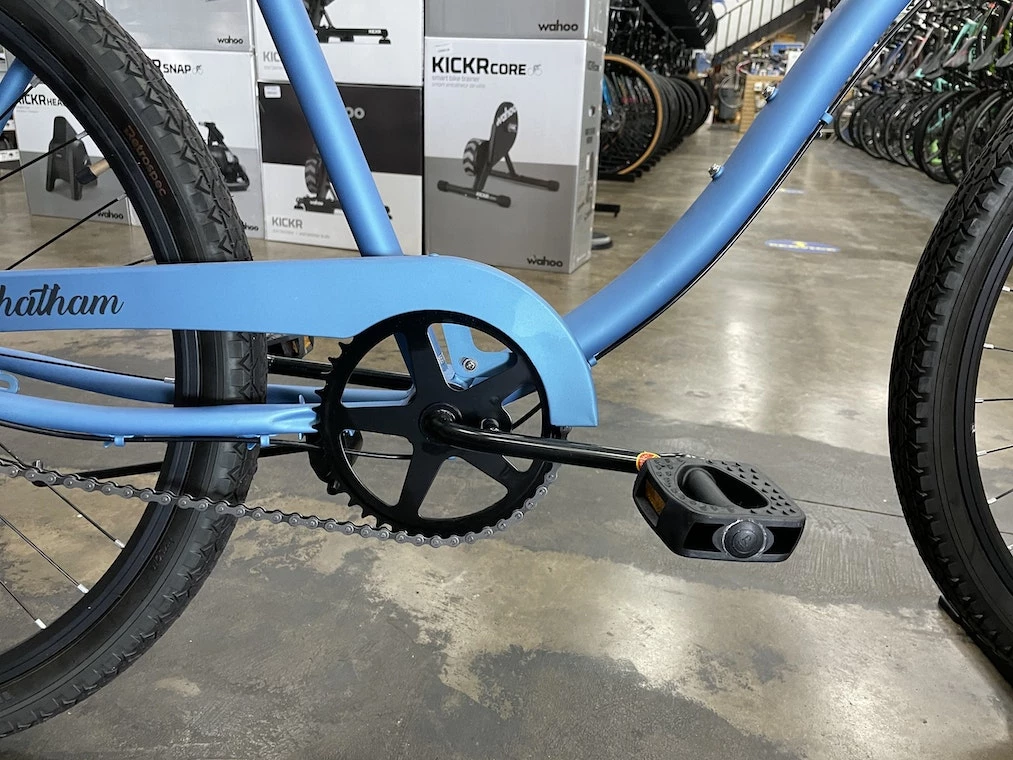 Retrospec Chatham Beach Cruiser 3-Speed 26" - Matte Pacific Blue 2022 4 Retrospec Chatham Beach Cruiser 3-Speed 26" - Matte Pacific Blue 2022 - Image 2