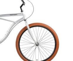 Retrospec Chatham Beach Cruiser 3-Speed 26" - Matte Silver/Cardinal 2022 10 Retrospec Chatham Beach Cruiser 3-Speed 26" - Matte Silver/Cardinal 2022 -Retrospec Sales Store kDEebRnmS czvn99OD T3PXZg