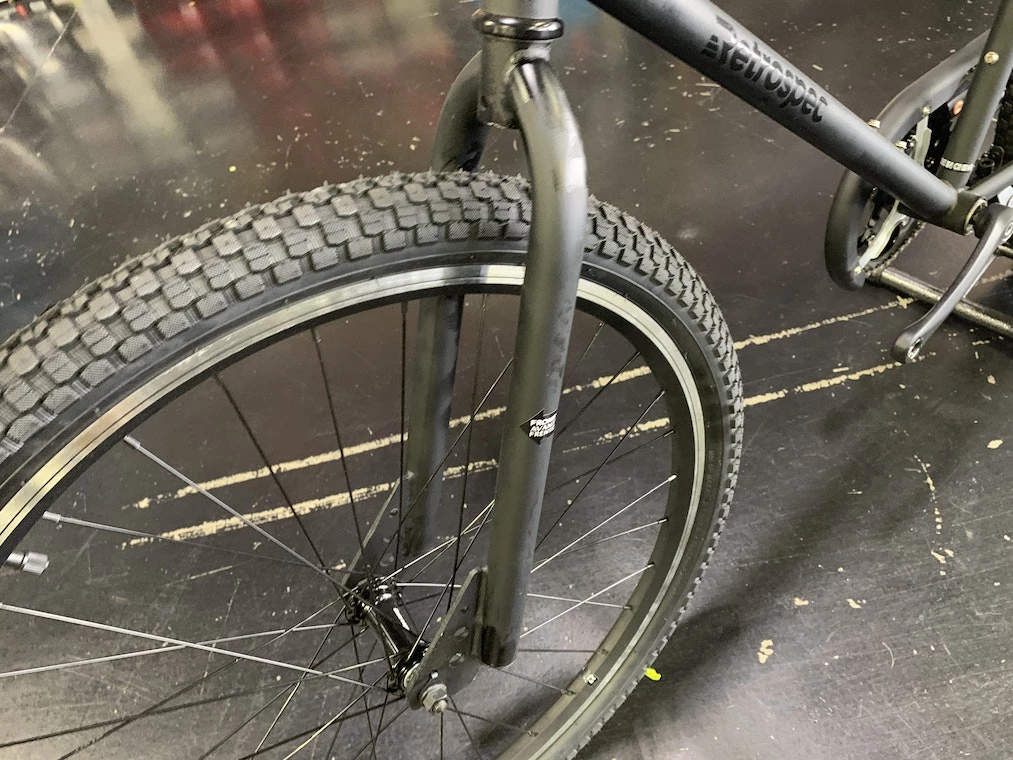 Retrospec Sully Klunker-Style Single-Speed Bike - Matte Black 2022 7 Retrospec Sully Klunker-Style Single-Speed Bike - Matte Black 2022 - Image 5