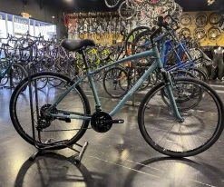 Retrospec Sales Store 21 Retrospec Barron Comfort Hybrid Bike 21-Speed - Blue Fog 2021