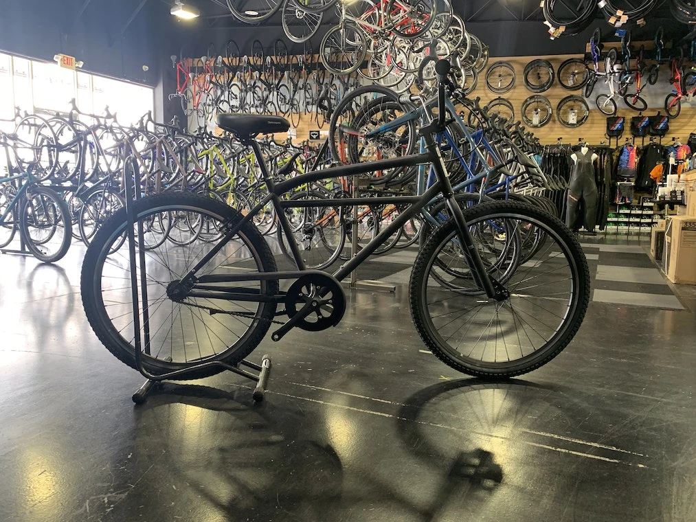 Retrospec Sully Klunker-Style Single-Speed Bike - Matte Black 2022 3 Retrospec Sully Klunker-Style Single-Speed Bike - Matte Black 2022