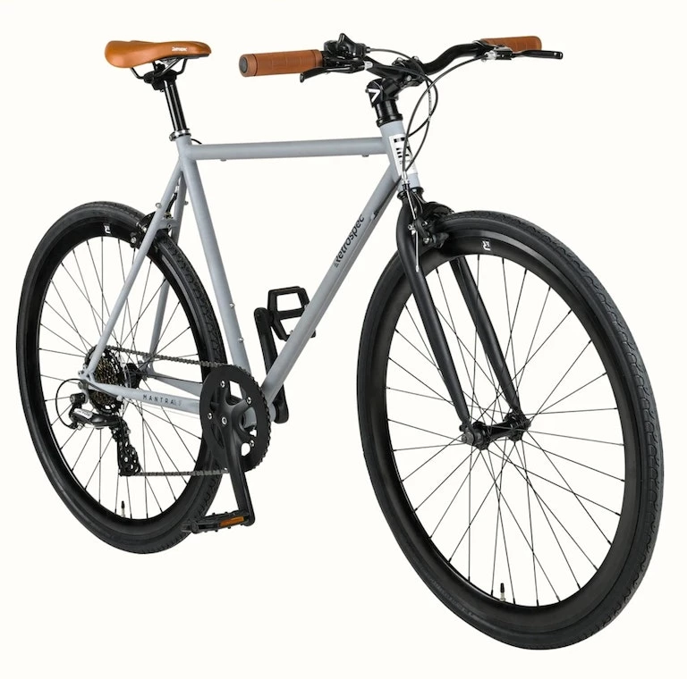 Retrospec Mantra-7 Commuter Bike - Matte Gunmetal 2022 4 Retrospec Mantra-7 Commuter Bike - Matte Gunmetal 2022 - Image 2