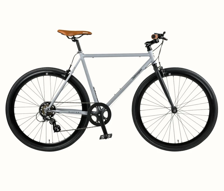 Retrospec Mantra-7 Commuter Bike - Matte Gunmetal 2022 3 Retrospec Mantra-7 Commuter Bike - Matte Gunmetal 2022