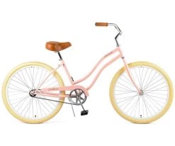Retrospec Chatham Beach Cruiser Step-Thru 1-Speed 26" - Blush Pink 2021