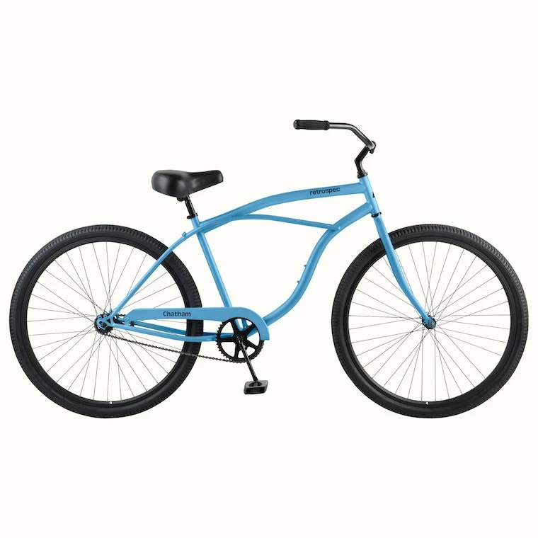 Retrospec Chatham Beach Cruiser 1-Speed 29" - Matte Pacific Blue 2022 3 Retrospec Chatham Beach Cruiser 1-Speed 29" - Matte Pacific Blue 2022