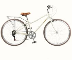 Retrospec Kinney-Mixte City Bike 7-Speed - Eggshell 2022