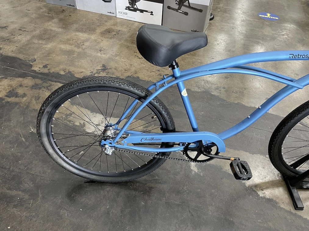 Retrospec Chatham Beach Cruiser 3-Speed 26" - Matte Pacific Blue 2022 8 Retrospec Chatham Beach Cruiser 3-Speed 26" - Matte Pacific Blue 2022 - Image 6