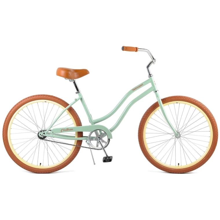 Retrospec Chatham Beach Cruiser Step-Thru 1-Speed 26" - Matcha Green 2022 5 Retrospec Chatham Beach Cruiser Step-Thru 1-Speed 26" - Matcha Green 2022 - Image 3