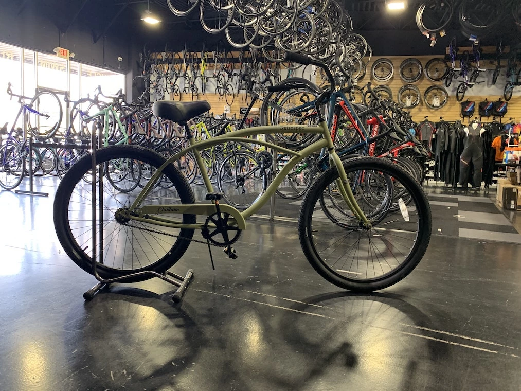 Retrospec Chatham Cruiser Men's 26" 1's Matte Military Green 2020 3 Retrospec Chatham Cruiser Men's 26" 1's Matte Military Green 2020