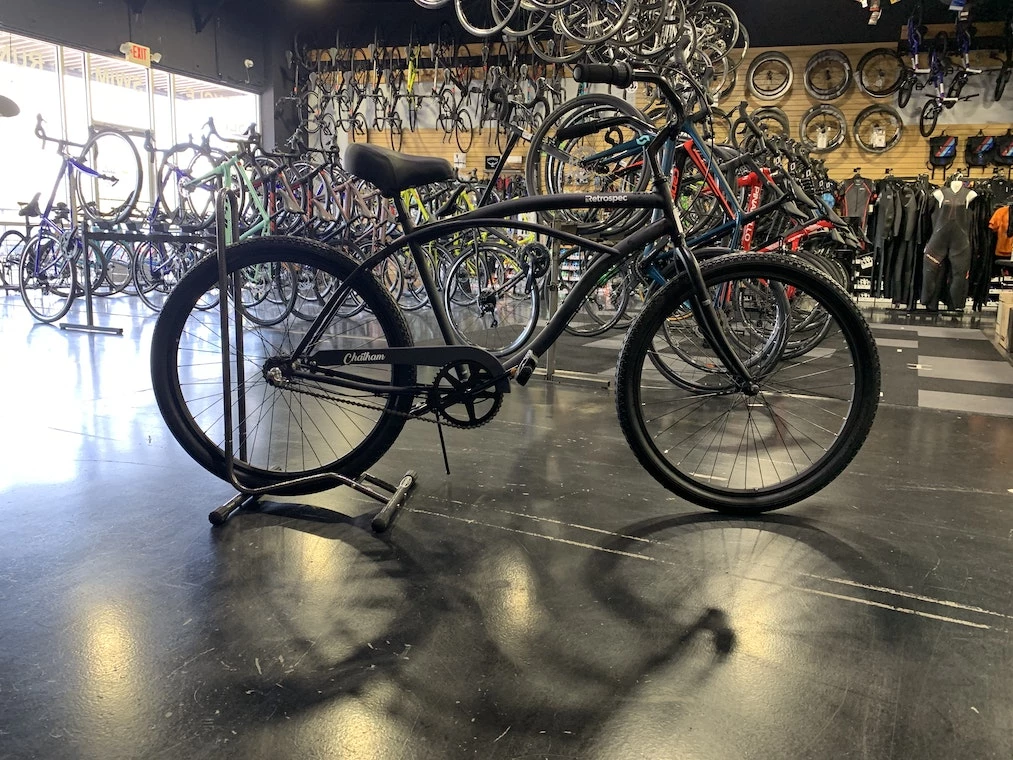 Retrospec Chatham Cruiser Men's 26" 3's Matte Black 2020 3 Retrospec Chatham Cruiser Men's 26" 3's Matte Black 2020