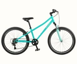 Retrospec Dart 24" Youth Hybrid Bike- Aqua...